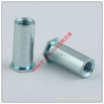 Brass Machined Self-Clinching Blind Hexagonal Electrical Standoff Screw Fastener